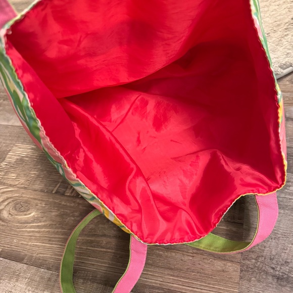 Lilly Pulitzer for Estée Lauder Tropical Fruit Canvas Tote Bag - Picture 3 of 3